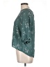 Papermoon Teal 3/4 Sleeve Blouse Size L - photo 5