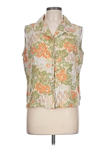 Woolrich Sleeveless Silk Top (view 1)