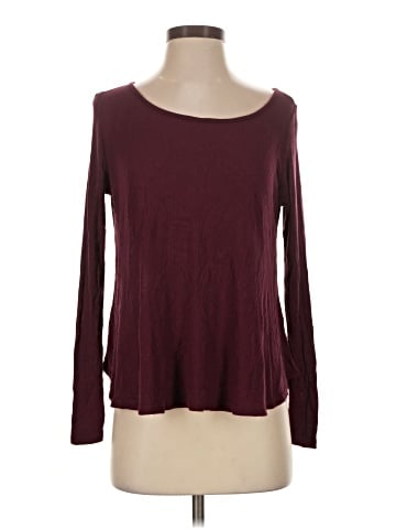 Charlotte Russe Long Sleeve T-Shirt (view 1)