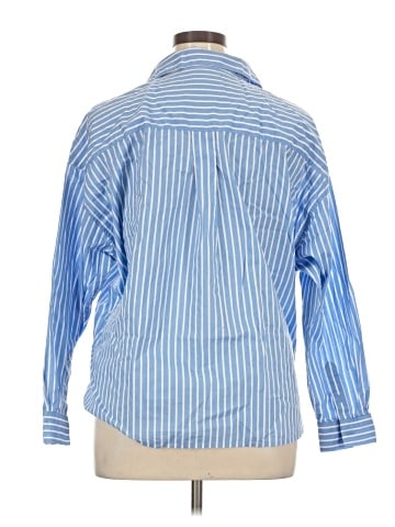 Talbots 3/4 Sleeve Button-Down Shirt (view 2)