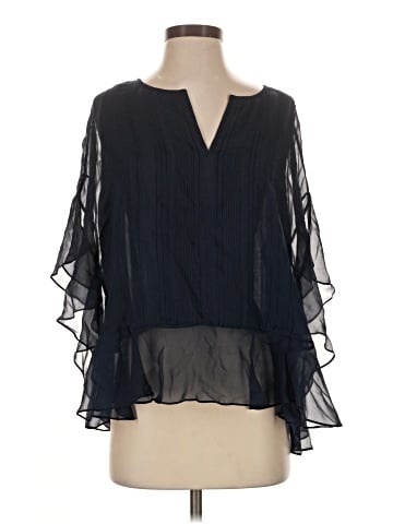 Diane von Furstenberg 3/4 Sleeve Silk Top (view 1)