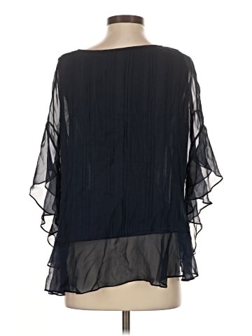 Diane von Furstenberg 3/4 Sleeve Silk Top (view 2)