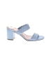 J.Crew Blue Sandals Size 8 1/2 - photo 1