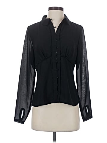 Oleg Cassini Long Sleeve Blouse (view 1)