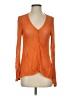 Willi Smith Orange Long Sleeve Blouse Size S - photo 1