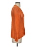 Willi Smith Orange Long Sleeve Blouse Size S - photo 4