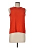 Maje Orange Sleeveless T-Shirt Size Med (2) - photo 1