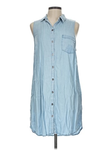 Staccato Sleeveless Button-Down Shirt (view 1)