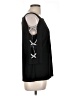 Roz & Ali Black Sleeveless Blouse Size L - photo 4