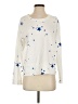 Monrow Stars White Pullover Sweater Size S - photo 1