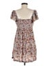 Roxy 100% Viscose Floral Brown Casual Dress Size M - photo 2
