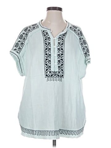 Johnny Was Short Sleeve Blouse (view 1)