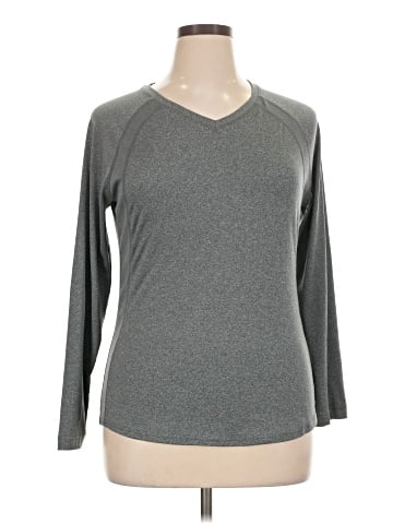 Danskin Now 3/4 Sleeve T-Shirt (view 1)