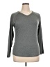 Danskin Now Gray 3/4 Sleeve T-Shirt Size XL - photo 1
