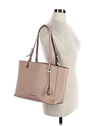 MICHAEL Michael Kors Leather Tote (view 2)