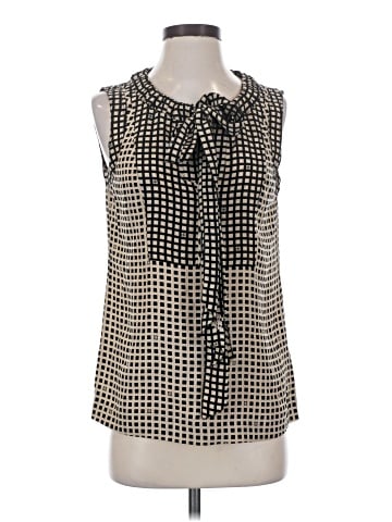 Tory Burch Sleeveless Silk Top (view 1)