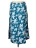 Old Navy 100% Rayon Floral Blue Casual Skirt Size L - photo 2