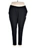 Adidas 100% Polyester Solid Black Active Pants Size 2X - photo 1