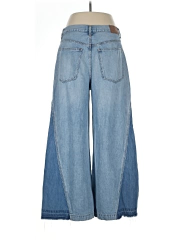 Madewell Wide-Sweep Jeans in Parson Wash: Airy Denim Edition (view 2)