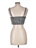 Haute Monde Silver Sleeveless Blouse Size L - photo 2