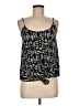 Aqua Black Sleeveless Blouse Size M - photo 1