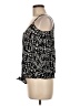 Aqua Black Sleeveless Blouse Size M - photo 5