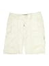 Lee 100% Cotton Ivory Cargo Shorts Size 14 - photo 1