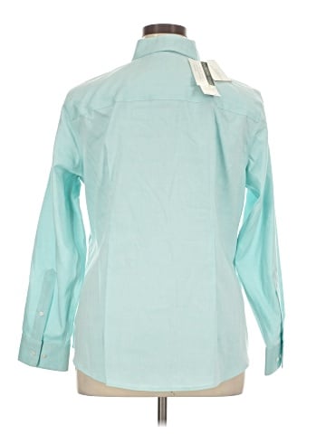Jones New York Signature Long Sleeve Button-Down Shirt (view 2)