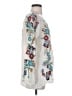 Johnny Was 100% Rayon Ivory 3/4 Sleeve Blouse Size S - photo 4