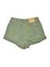 Maru Green Denim Shorts Size M - photo 2