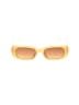 Unbranded Yellow Sunglasses One size - photo 2