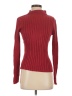 Neiman Marcus 100% Cotton Red Turtleneck Sweater Size S - photo 1