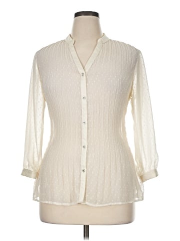 Lane Bryant 3/4 Sleeve Blouse (view 1)