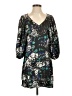 BCBGeneration Print Teal Casual Dress Size 4 - photo 1