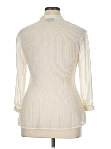 Lane Bryant 3/4 Sleeve Blouse (view 2)
