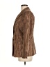 Chico's Animal Print Brown Blazer Size Med (1) - photo 5