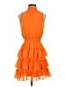 1.State 100% Polyester Orange Cocktail Dress Size S - photo 1