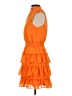 1.State 100% Polyester Orange Cocktail Dress Size S - photo 5