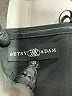 Betsy & Adam Solid Black Cocktail Dress Size 12 - photo 4