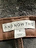 And Now This 100% Leather Brown Leather Pants Size 2 - photo 7