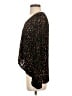 Blu Moon Black Brown Long Sleeve Blouse Size Sm (1) - photo 5