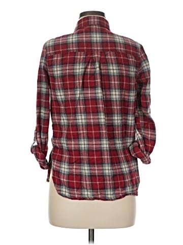 Forever 21 3/4 Sleeve Button-Down Shirt (view 2)