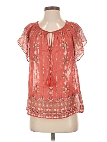 Joie Short Sleeve Blouse (view 1)