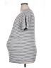 Smallshow Gray Short Sleeve Top Size XL Maternity - photo 5