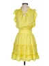 Glam Yellow Casual Dress Size S - photo 1