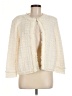 Halston Ivory Faux Fur Jacket Size M - photo 1