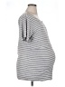 Smallshow Gray Short Sleeve Top Size XL Maternity - photo 4