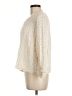 Halston Ivory Faux Fur Jacket Size M - photo 5