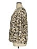 JM Collection Animal Print Gold 3/4 Sleeve Blouse Size 1X - photo 5