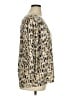 JM Collection Animal Print Gold 3/4 Sleeve Blouse Size 1X - photo 4